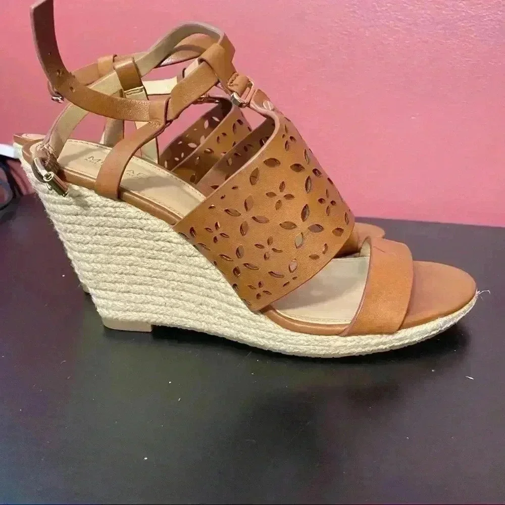 Michael Kors Brown Wedges